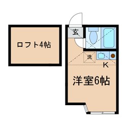 保土ケ谷駅 徒歩10分 2階の物件間取画像